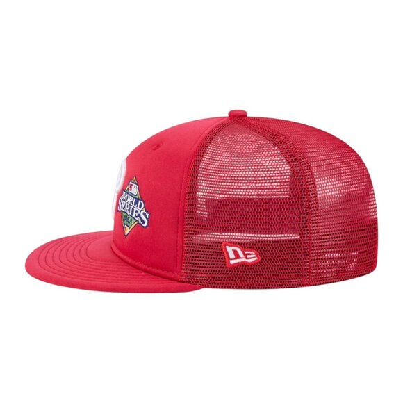New Era Philadelphia Phillies Championship Pack 9FIFTY Trucker Snapback Hat Cap - Picture 5 of 8